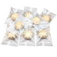 thumbnail image 1 of 100 Pcs Sac à Friandises Transparent Créatif Sac à Biscuits Multifonction pour Chocolat, 1 of 10