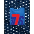 thumbnail image 3 of 1776 Happy Birthday Of America Sweatshirt Men -Image by Shutterstock, Male XX-Large, 3 of 4