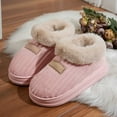 thumbnail image 5 of KANG Corduroy Slip On Slippers With Backstrap Indoor Outdoor Comfort Shoes For Fall And Winter Seasons, 5 of 9