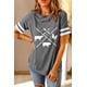 thumbnail image 3 of ABPHQTO Camiseta gris con estampado de animales divertidos de la granja a la mesa para mujer, 3 of 5