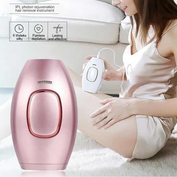 Depiladora laser IPL para mujer maquina de depilacion laser portatil para cuerpo y cara sin dolor permanente enchufe de EE. UU. Gao Jinjia LED Walmart en linea
