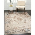 thumbnail image 1 of Unique Loom 3136015 8 x 10 ft. Chateau Lincoln Rectangular Rug, Beige, 1 of 2