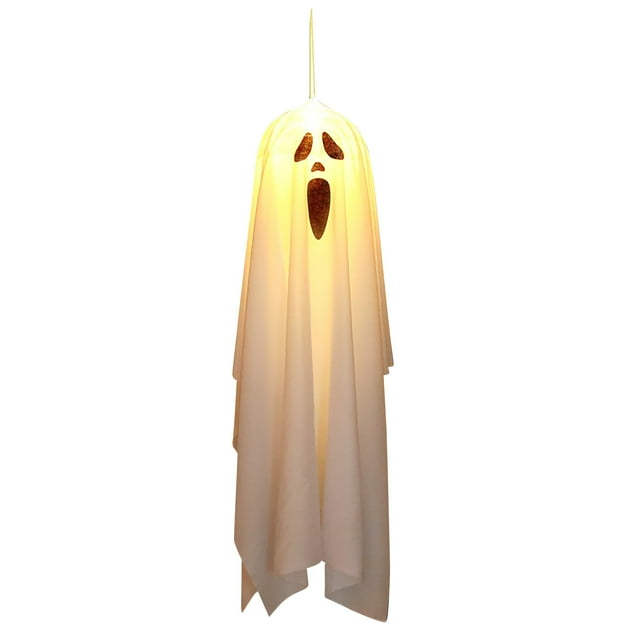 Led String Lights Halloween Led Decorative Light Ghost Lantern String Handheld Pumpkin Lantern Luminous Ghost Hanging Lamp Halloween String Lights