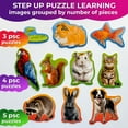 thumbnail image 6 of Quokka Toddler Puzzles 2-5 years - Realistic Animal Floor Puzzles Kids Learning Toys for 3 to 4 Year, 6 of 7