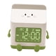 thumbnail image 3 of Reloj despertador para dormitorio, reloj de escritorio, pantalla semanal, temporizador silencioso, reloj digital creativo Verde, 3 of 9
