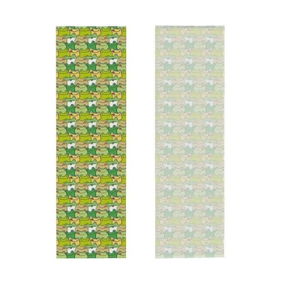 Picia Cartoon Frog Pattern Cooling Towels (40"x12") Cool Towel, Cold Towel, Microfiber Soft Breathable Chilly Ice Towel