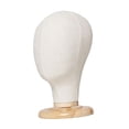 thumbnail image 5 of FITYLE Wigs Hat Display Stand, DIY Wigs Stand Portable Hat Rack Model Head Hats Caps Display Mannequin Head Model for Styling Salon 31cm Wood Base, 5 of 9