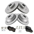 thumbnail image 2 of TRQ Front and Rear Brake Pad & Rotor Kit Brake Pads Brake Rotor Ceramic Premium G-Coated Fits Select 2015-2017 Chevrolet Colorado GMC Canyon, 2 of 6