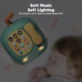 thumbnail image 4 of Music Telephone Toy, 12 Keys Kids Telephone Toy Early Learning Simulated Clear Sound Quality Language Study  for Indoor, 4 of 7