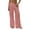Pink #25, variant on KDDYLITQ Women's Sweatpants Cotton Linen Drawstring Pants Wide Leg Elastic Waist Fashion Trousers Lounge Fall Joggers with Pockets White M