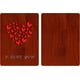 thumbnail image 3 of Tarjetas de San Valentín para ella y él: Tarjeta de felicitación de corazón hueco de madera MDF con sobre "Te amo", 3 of 6