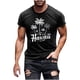thumbnail image 1 of Hombres Pantalones Cortos de Manga Corta Impresa Casual Cuello Redondo Superior, Camisa de Moda para el Verano Y la Primavera, 1 of 8