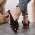 thumbnail image 4 of Ticikt Wide Width Summer Sandals for Comfortable Arch Support Casual Slide Shoes with Cushioned Footbed, 4 of 8