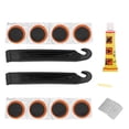 thumbnail image 3 of Kits de herramientas de reparación de neumáticos de bicicleta kit de reparación de pinchazos de palanca de neumático Palancas autoadhesivas de parche de neumático de ANGGREK  Otros, 3 of 8