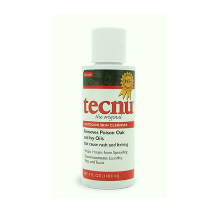 Tecnu Original Poison Oak & Ivy Outdoor Skin Cleanser, 4 Ounce Flip Top Bottle -