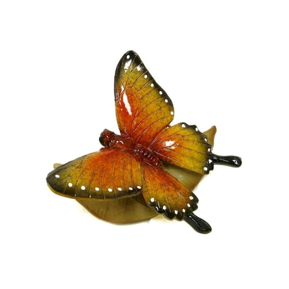Yellow Butterfly Figurine