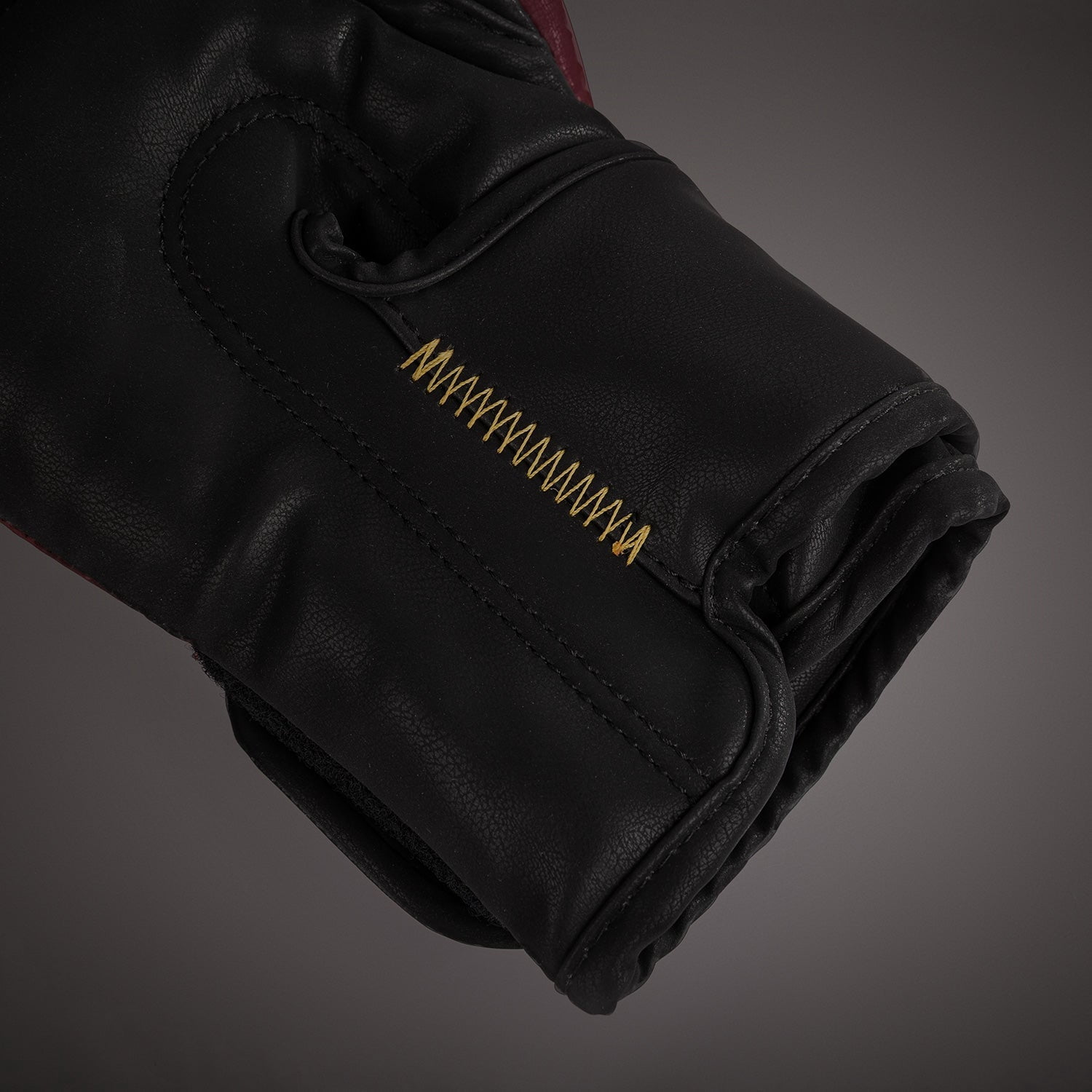 Venum Tactical XT Boxing Gloves - Black/Burgundy/Gold - 12-Ounce