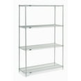 thumbnail image 3 of Nexel 21546C Nexel Chrome Wire Shelving, 54"W x 21"D x 63"H, 3 of 5