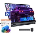 thumbnail image 1 of Lenovo Flex 5i 14" WUXGA Touchscreen 2-in-1 Laptop, Intel i5-1235U, 8GB LPDDR4X, 2.16TB Storage (2TB SSD + 160GB Docking Station Set), Backlit Keyboard, Fingerprint Reader, Wi-Fi 6, Win 11 Pro, Gray, 1 of 9