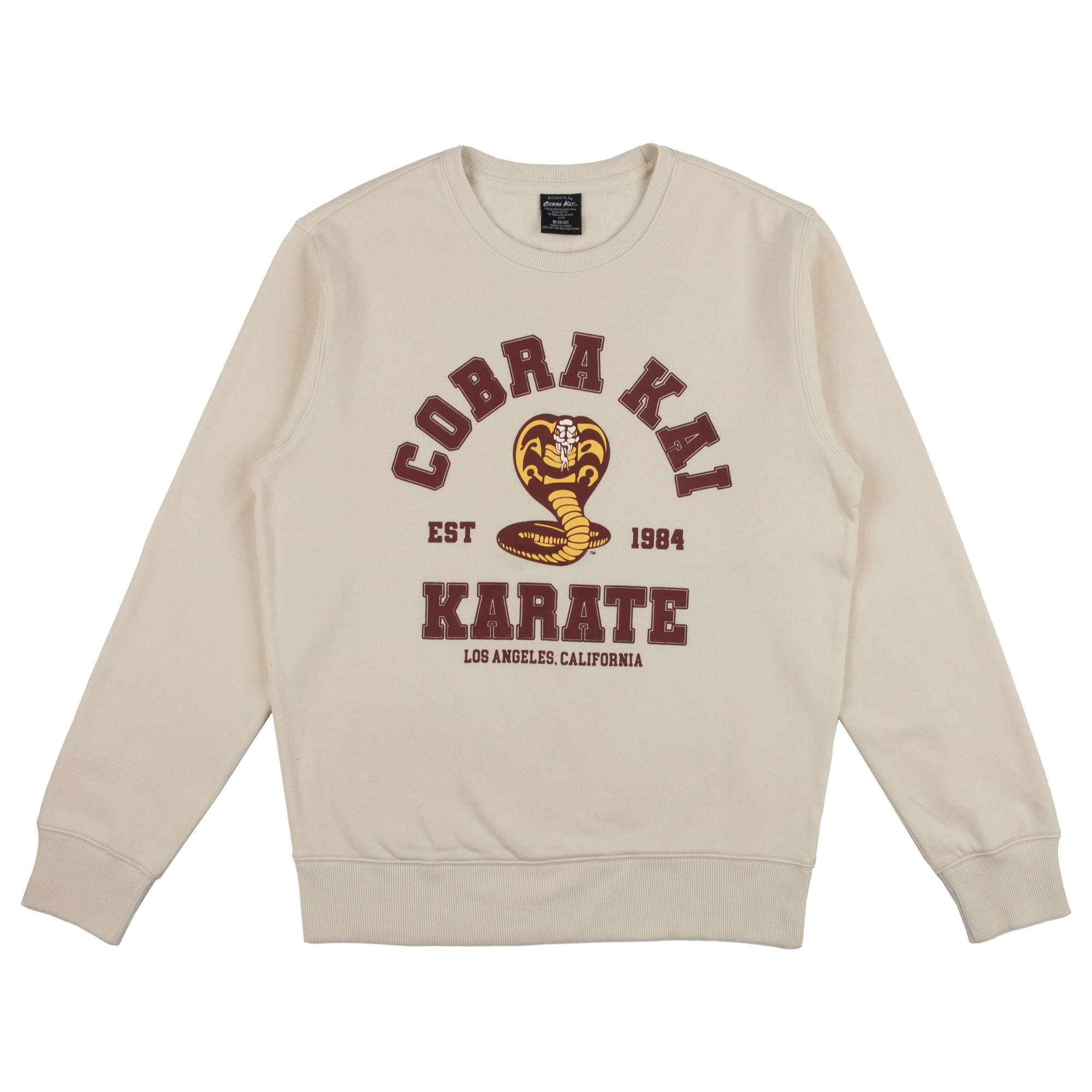 Cobra Kai Men's Fleece Graphic Print Sweatshirt, Sizes S-3XL
