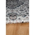 thumbnail image 6 of Contemporary Home Living 2.25' x 3.25' Ornate Floral Vine Area Throw Rug - Cream and Gray, 6 of 8