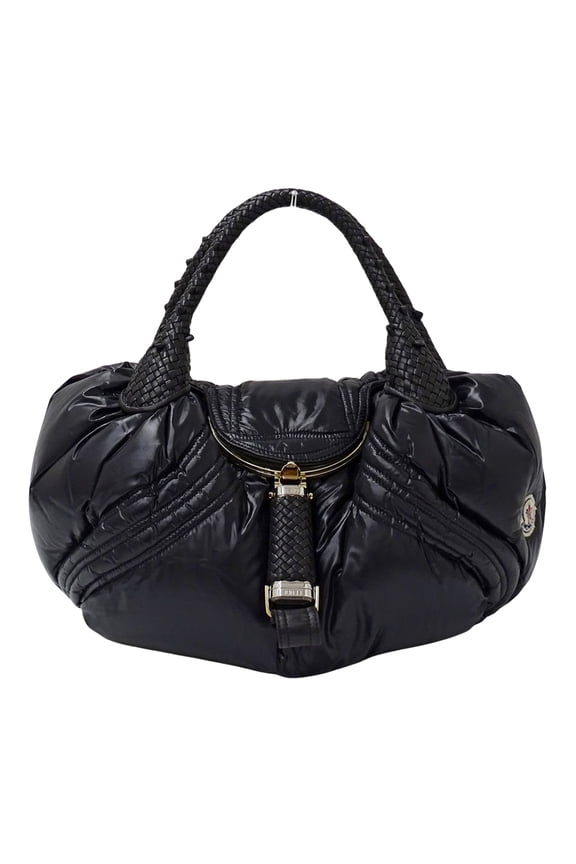 Pre-Owned Fendi handbags for women and men, brand handbags, tote bags, Spy Bag, nylon, black,...