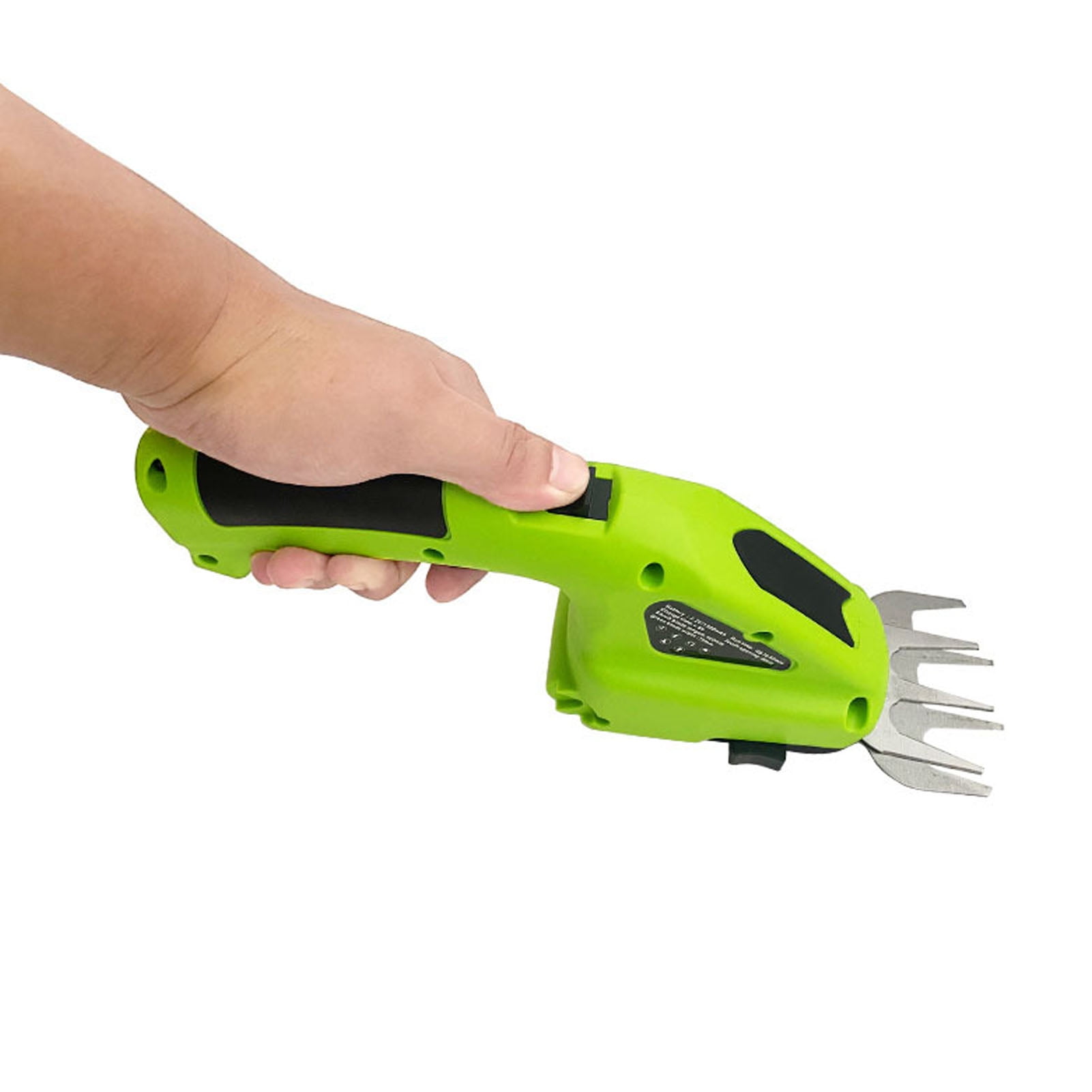 M Buder Electric Grass Shear Hedge Trimmer 3.6V 2000mAh Rechargeable Lithium Ion Battery Handheld Grass Cutter Hedge Trimming Machine for Garden Patio Lawn (10.2 inches / 25.9 cm)