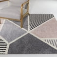 thumbnail image 2 of Balta Rafael Modern Geometric Area Rug Charcoal 7'10" x 10' 8' x 10', 2 of 5