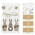 thumbnail image 5 of XGFHYJEH Easter Decoration, Easter Decorations for the Home, Easter Decor, Easter Polyester Cotton Platter Towel Kitchen Rag Easter Towel, 5 of 6