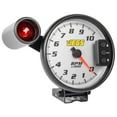thumbnail image 7 of JEGS 5 in. Tachometer with Shift Light and Peak RPM Memory Recall, 0-10,000 RPM [Silver Face with Black Bezel], 7 of 7