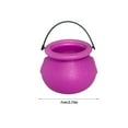 thumbnail image 2 of 6-Pack Witch Cauldron Bucket, 6-Piece Set For Halloween Candy Bowl Decorations Desktop Ornaments Stand Bucket Supplies Indoor Outdoor Fall Home Decor, Spooky Eerie Mystery Potion, 2 of 6