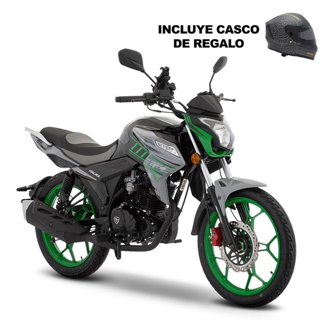 Motocicleta Italika FT200 GTS GRIS con GPS