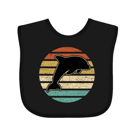 

Inktastic Dolphin Cute Beach and Vacation Gift Baby Boy or Baby Girl Bib