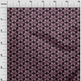 thumbnail image 2 of oneOone Rayon Pink Fabric Geometric Craft Projects Decor Fabric Printed By The Yard 56 Inch Wide, 2 of 5