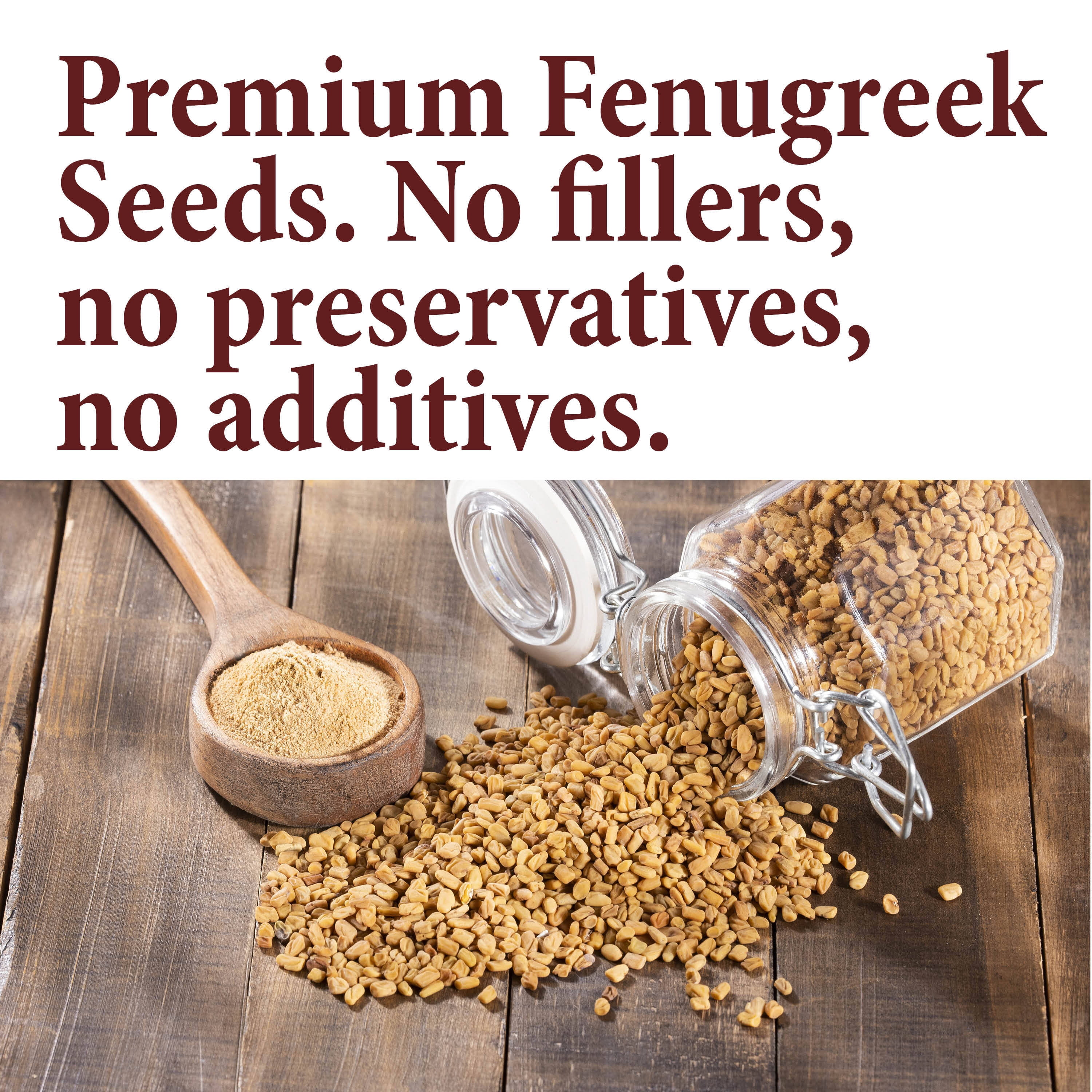 The Spice Way Fenugreek Seeds - European, Middle Eastern, Asian, and American cuisine – All Natural - Resealable Pouch - 32 Oz.
