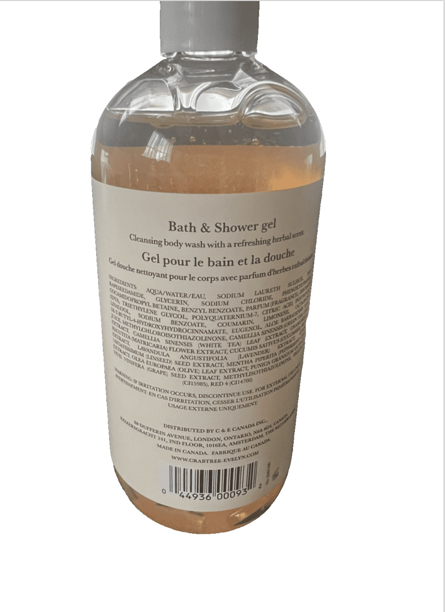 Crabtree & Evelyn Gardeners Bath & Shower Gel - 16.9 fl oz/ 500ml