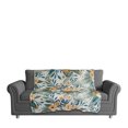 thumbnail image 2 of Creative Products White Tropical Floral 50 x 60 Coral Fleece Blanket, 2 of 3