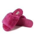 thumbnail image 2 of Fireside by Dearfoams Women's Cairns Genuine Shearling Slide with Metallic Trim, 2 of 5