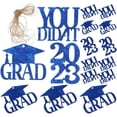 thumbnail image 1 of 18 etiquetas decorativas para fiesta de graduación "You Did It", etiquetas de regalo para graduación 2023, 1 of 5