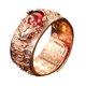 thumbnail image 1 of Mujeres Hombres Vintage Escultura Estiramiento Anillos Abierto Banda Ajustable Anillo de Halloween Piedra preciosa Perfecto para Halloween Accesorios de disfraces, 1 of 6