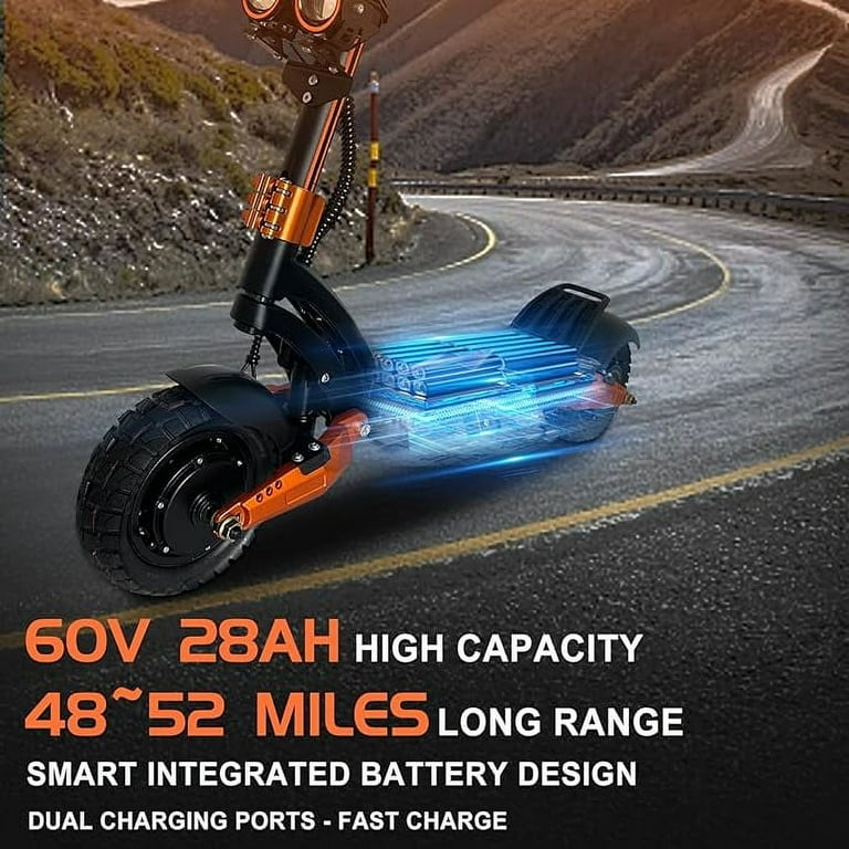 MetaMoov ZO08 E-Scooter for Adults, 3000w, 45mph Speed, 52mi MetaMoov ZO08 E-Scooter for Adults, 3000w, 45mph Speed, 52mi