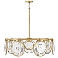 thumbnail image 2 of Fredrick Ramond Fr31265 Nala 7 Light 31" Wide Drum Pendant - Brass, 2 of 7