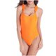 thumbnail image 2 of Trajes de baño de una pieza para mujer, traje de baño camisola de encaje de color sólido, traje de baño bikini sin espalda de cadera alta, traje de baño para mujer, 2 of 5