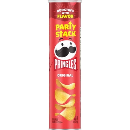 Pringles Original Potato Crisps Chips, On-The-Go Snacks, 14 Count