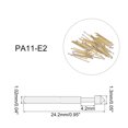 thumbnail image 2 of Unique Bargains Goupille de Sonde de Test à Ressort 50 Pcs Embout 1.3mm 1.02mm Couvercle 24.2mm pour Test PCB, 2 of 6