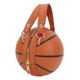 thumbnail image 5 of Bolso Con Forma De Baloncesto Bolso De Cuero De PU Para Mujer, Diseño De Moda, Capacidad Espaciosa, Opción De Regalo Ideal, Artesanía Exquisita, 5 of 7