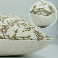 thumbnail image 4 of Handcrafted Viscose Linen Pillow Covers , 24"X24", Wood blocks printing By Fabdivine, Sehjan, 4 of 11