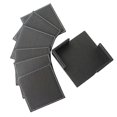 thumbnail image 4 of Heat Resistant Placemats Square Furniture Coasters Pu Leather 3in x 3in x 0.18in Table Protection 6Pcs, 4 of 4
