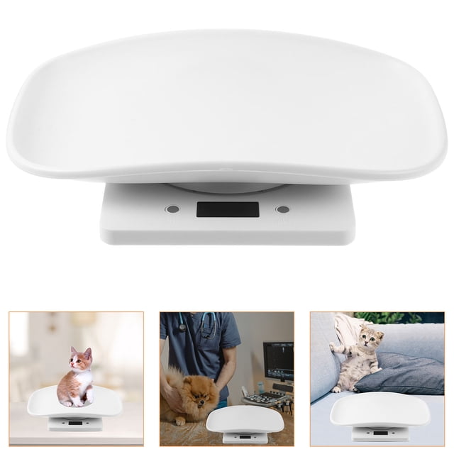 DEEPCRAFF Home Use Electronic Scale Tray with Stable Sensor Technology for Pet Weight