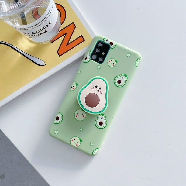 Funda de silicona con dibujos animados 3D para Xiaomi, carcasa con soporte para teléfono, para Xiaomi Redmi Note 10, Redmi Note 10, 11 Pro, Note 9 Pro, Note 8T, 7 Pro, Redmi 9, 9C, 9A qiuyongming unisex